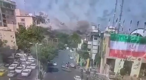 Terrible explosion in Tehran !