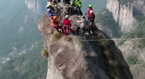Rock climbing fun... !