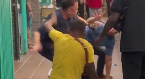 Lame ass fight
