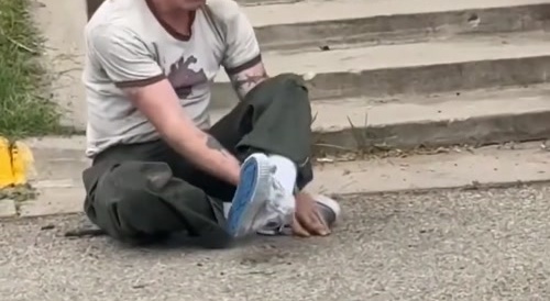 Ankle fucked up