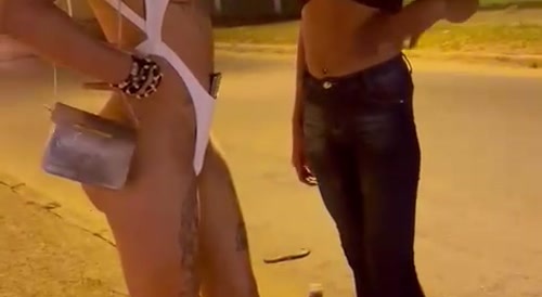 Prostitutes Fighting