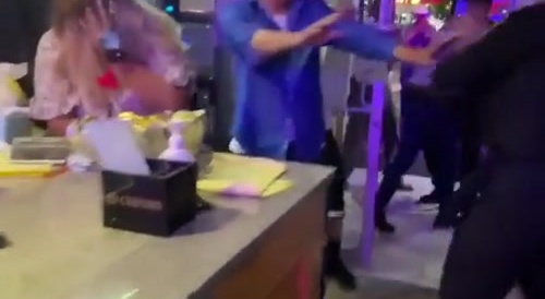 Badass Female Cop VS everybody