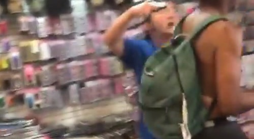 Asian Pulls Gun On Black Man