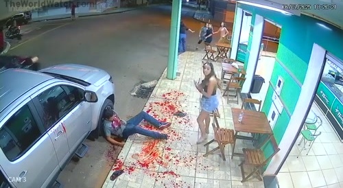 Man stabbed in the neck