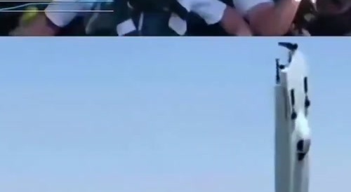Catamaran Superboat Crashes