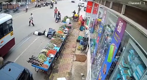 Scooter vs bus