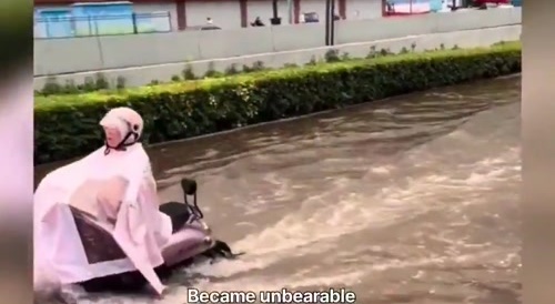 The poop flood of china