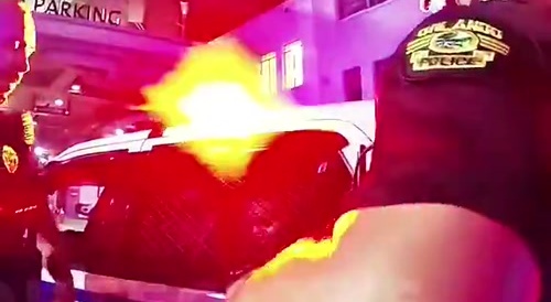 Angry Black Man Picks a Fight with a Cop