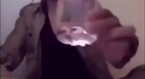 Almost burning his penis off !