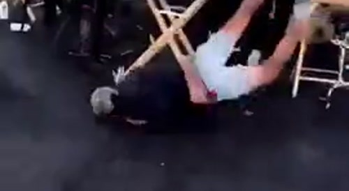 Face First Into A Chair