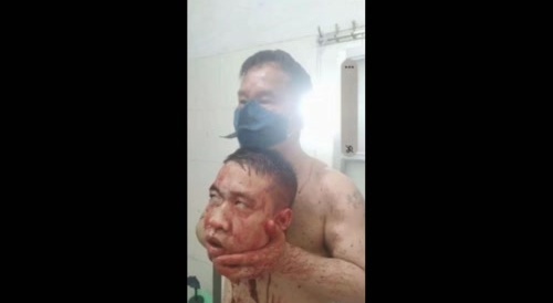 Man forces guy to jerk off & chops head with meat cleaver + aftermath... !