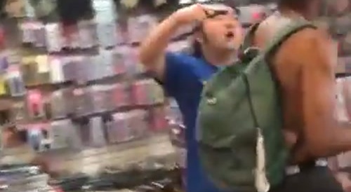 Korean Shop Owner Pulls Gun on Black Thug