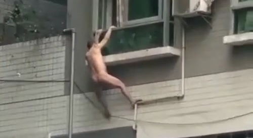 Man Tosses His Life Away