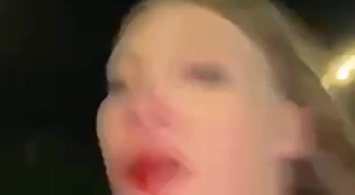 Young woman on livestream assaulted by scumbag ... !