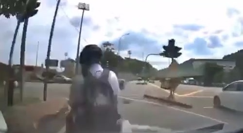 Speeding Biker Hater Takes Out Three