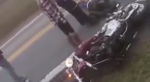 Dude killed by female driver
