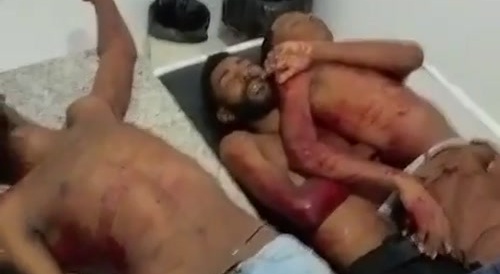 4 gang members shot by police, 1 seems to survive... !
