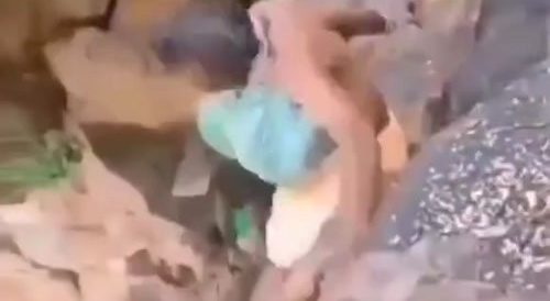 Ceremonial bell ringer throws himself or falls from cliff... !