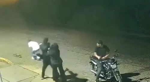 Faking to lure enemy to his death & himself taken down by another...