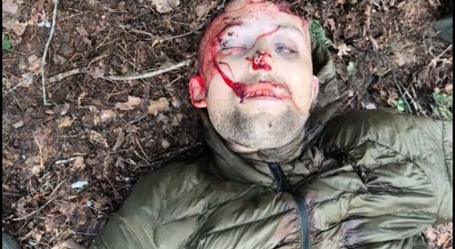 Destruction and capture of Ukrainian terrorists, with American weapons, in the Russian forest.