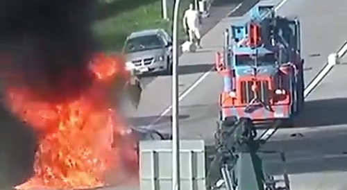 HIGHWAY Horror! TRUCK Breaks Down On The Road!