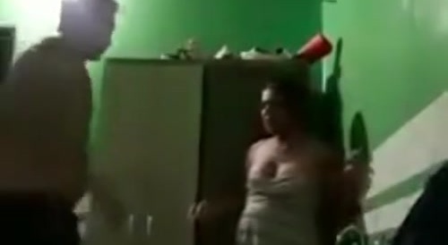 Asshole films himself beating pregnant girlfriend... !