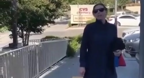 racist woman at cvs