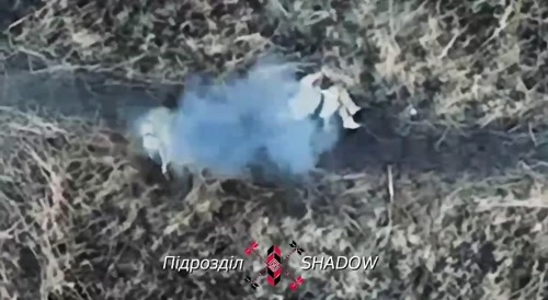 drone attack on soldiers