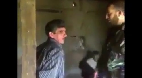 Muslim couple beaten like animals by Syrian scumbag... !