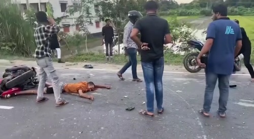 Street race turns disaster
