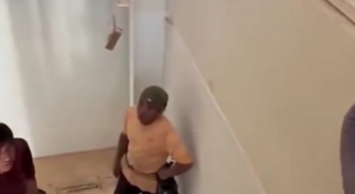 People built stairs the wrong direction