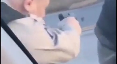 Man charges cop with stick & is shot... !