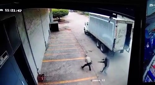 Security guard shot dead in Honduras...