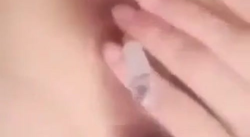 Woman smokes a cigarette with her pussy... !