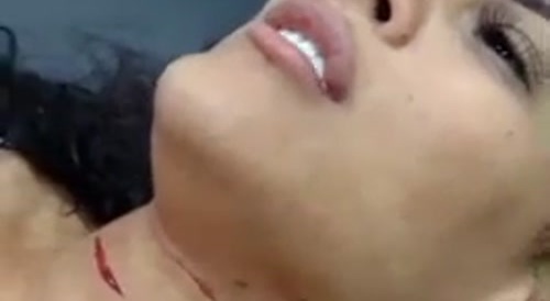 Girl's throat a bit slit in a robbery by best friend & boyfriend... !