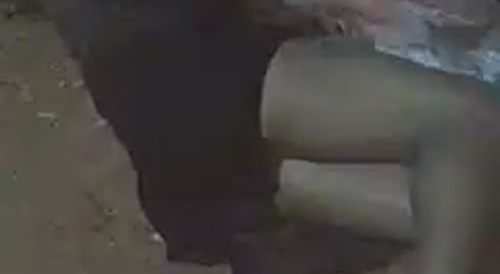 A woman is stoned by a mob... !