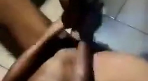 African mistress torture with a bottle... !