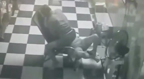 Vietnamese cackling like hens over someone strangling an elderly...