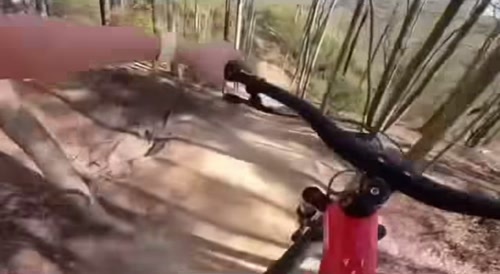 HUGE mountainbike crash