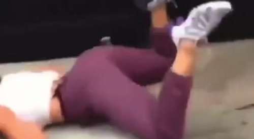 crazy aussie woman getting "loose"