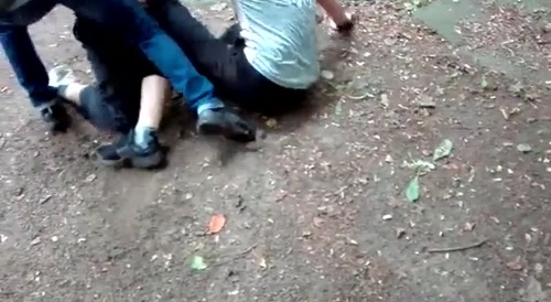 SNAP!! Guy Gets His Tibia Split In Two After Trying To Drop Someone
