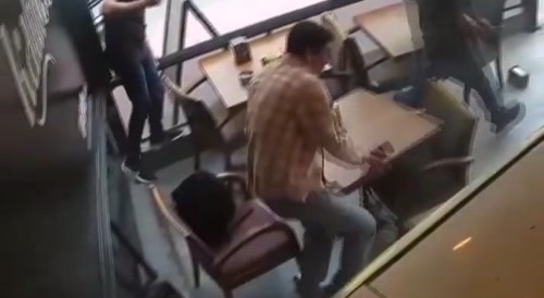 Elderly Man Crashes Wife’s Car Into Cafe
