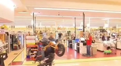 Moto Maniac Gets into Fight with Customer