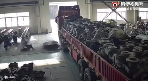 His Last Day Offloading A Truck