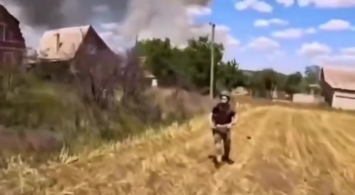 russian drone attack