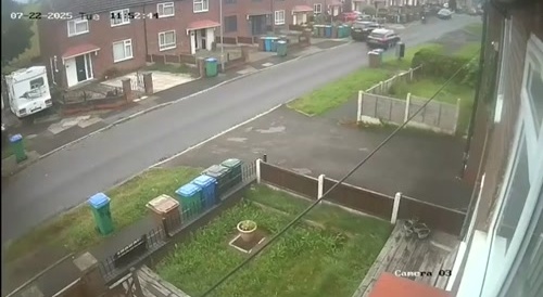 bike thief got ran over by victim's dad