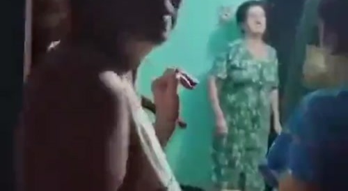 Drunk russian electrician