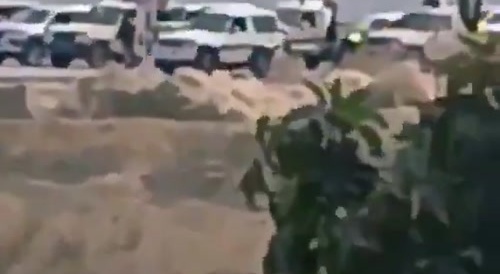 Egypt has moved heavy armored vehicles to positions along the Israeli border.