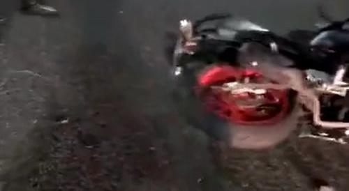 Motorcyclist fatally crashed into parked truck...