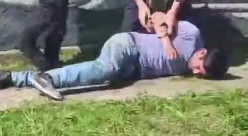 A rapist is beaten and arrested...
